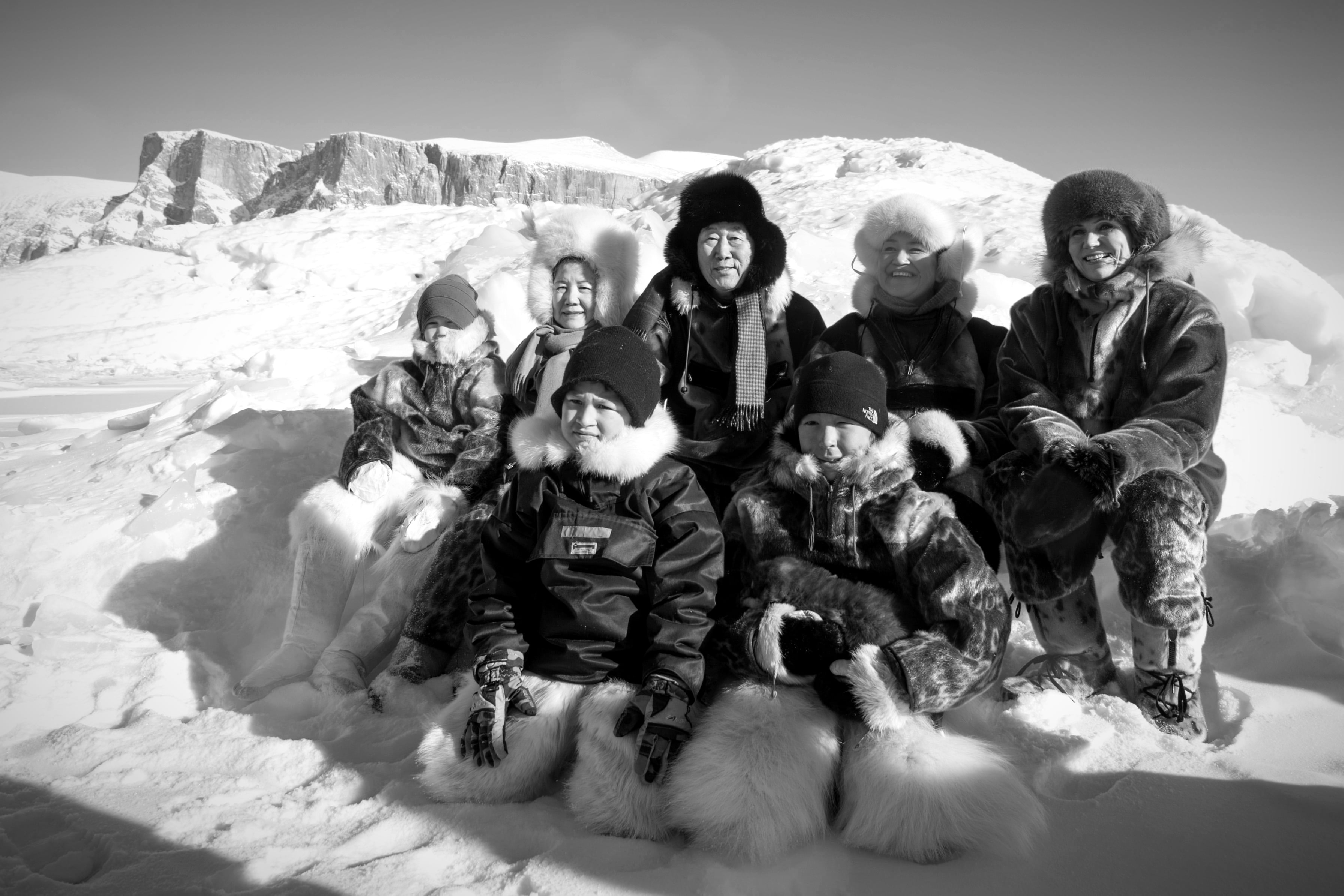 Secretary-General Ban Ki-moon travelled to Greenland to see first-hand the impacts of climate change. Together with the Prime Ministers of Denmark and Greenland, he visited the town of Uummannaq, where they hoisted flags, observed a prayer ceremony in a local church, went dog sledding; and met with indigenous people